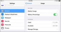 Cách tìm ứng dụng gây tốn pin trên Iphone,Ipad trong IOS8 !