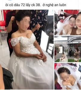 Thực hư tin đồn cô dâu 75 tuổi với vòng 1 'khủng' chụp ảnh cưới cùng chú rể 34 tuổi tại Nghệ An