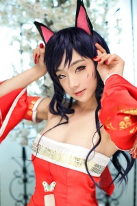 [Tiny]-Cosplay Ahri :x ~~~~ League Of Legends