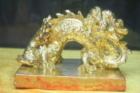 11 chiếc ấn rồng vàng tinh xảo của triều Nguyễn