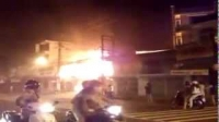 Toàn cảnh vụ cháy gần Tháp Bà - Nha Trang