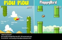 "Flappy Bird" giống hệt "Piou Piou" của nhà phát hành game Kek tại Pháp.