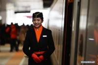 Ngắm dàn nữ tiếp viên tàu cao tốc xinh đẹp tại Trung Quốc - ko thua gì tiếp viên hàng không nhé :D