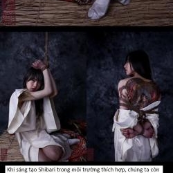 Dây trói Nhật Bản: Kết hợp vẻ đẹp truyền thống và nghệ thuật "khêu gợi"