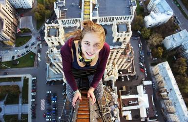 Bộ ảnh selfie không sợ chết của nhiếp ảnh gia người Nga