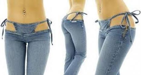 Những mẫu quần Jean quái đản và hở hang nhất thế giới :3