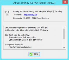 UniKey Bộ gõ tiếng Việt miễn phí phổ biến nhất