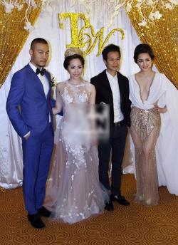 Mặc nổi bật hơn cả cô dâu, nhiều sao Việt bị chỉ trích vì chơi trội khi đi đám cưới