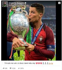 QBV Ronaldo: Năm thành công trên mọi mặt