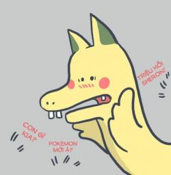 Ảnh tổng hợp sticker con rồng pikachu cute nhất VN :))