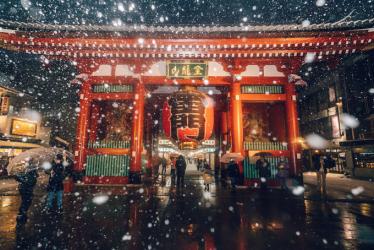 Tokyo đẹp 'nghẹt thở' trong màn tuyết giá buốt