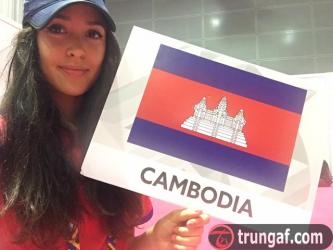 Cassandre Nicole Tubbs - Nữ VĐV Taekwondo Campuchia