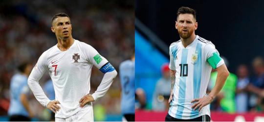 Dân mạng thi nhau chế ảnh Messi và Ronaldo "dắt tay nhau" rời World Cup