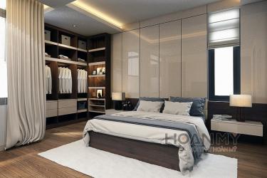 Lý do lựa chọn tủ quần áo gỗ công nghiệp trong không gian phòng ngủ
