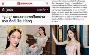 3 hotgirl Việt đẹp nức tiếng mạng xã hội được báo Thái, báo Trung ngợi ca khiến cộng đồng mạng Việt Nam tự hào