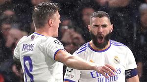 CHELSEA 1-3 REAL MADRID: Benzema’s hattrick powers Madrid to 1st leg lead in Champions League quarterfinal