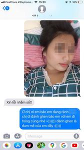 Bị nhắn tin dằn mặt vì dụ dỗ chồng người khác, cô gái liền gửi ảnh mặt mộc khiến đối phương chủ động rút lui
