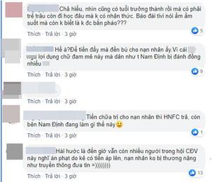 CLB Nam Định ra thông báo ủng hộ kẻ đốt pháo sáng gây thương tích -> chơi dốt lấy tiếng chăng